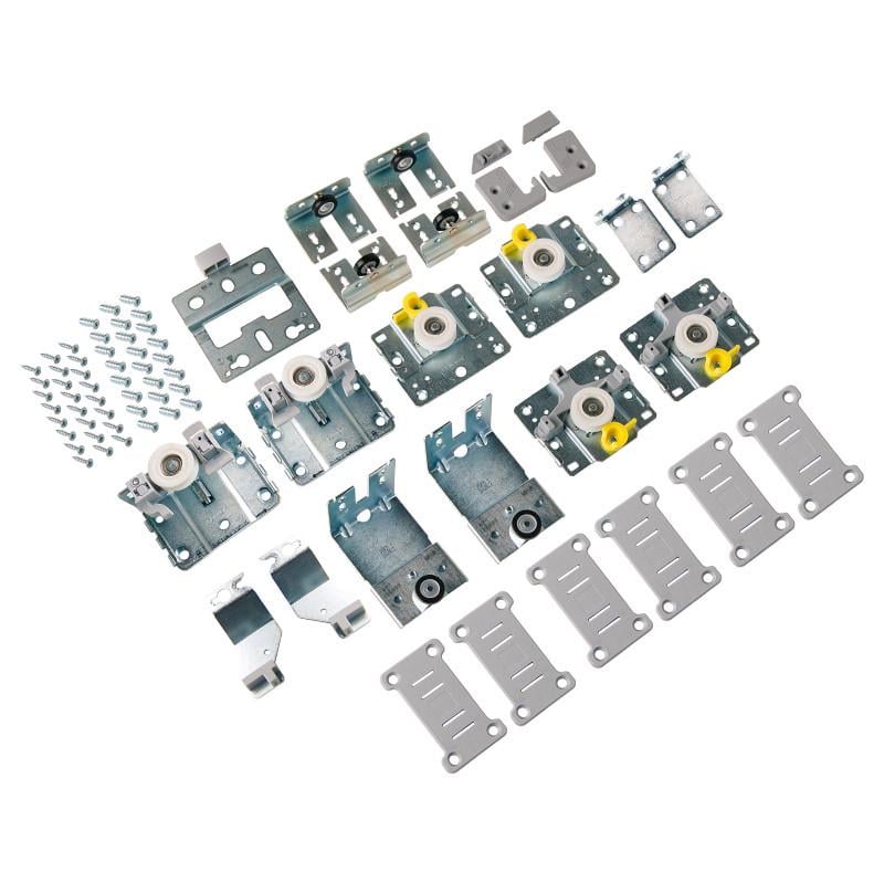 Комплект роликов Hettich TopLine L v2.0 для 3-дверного шкафа 18-30 мм (9242713)