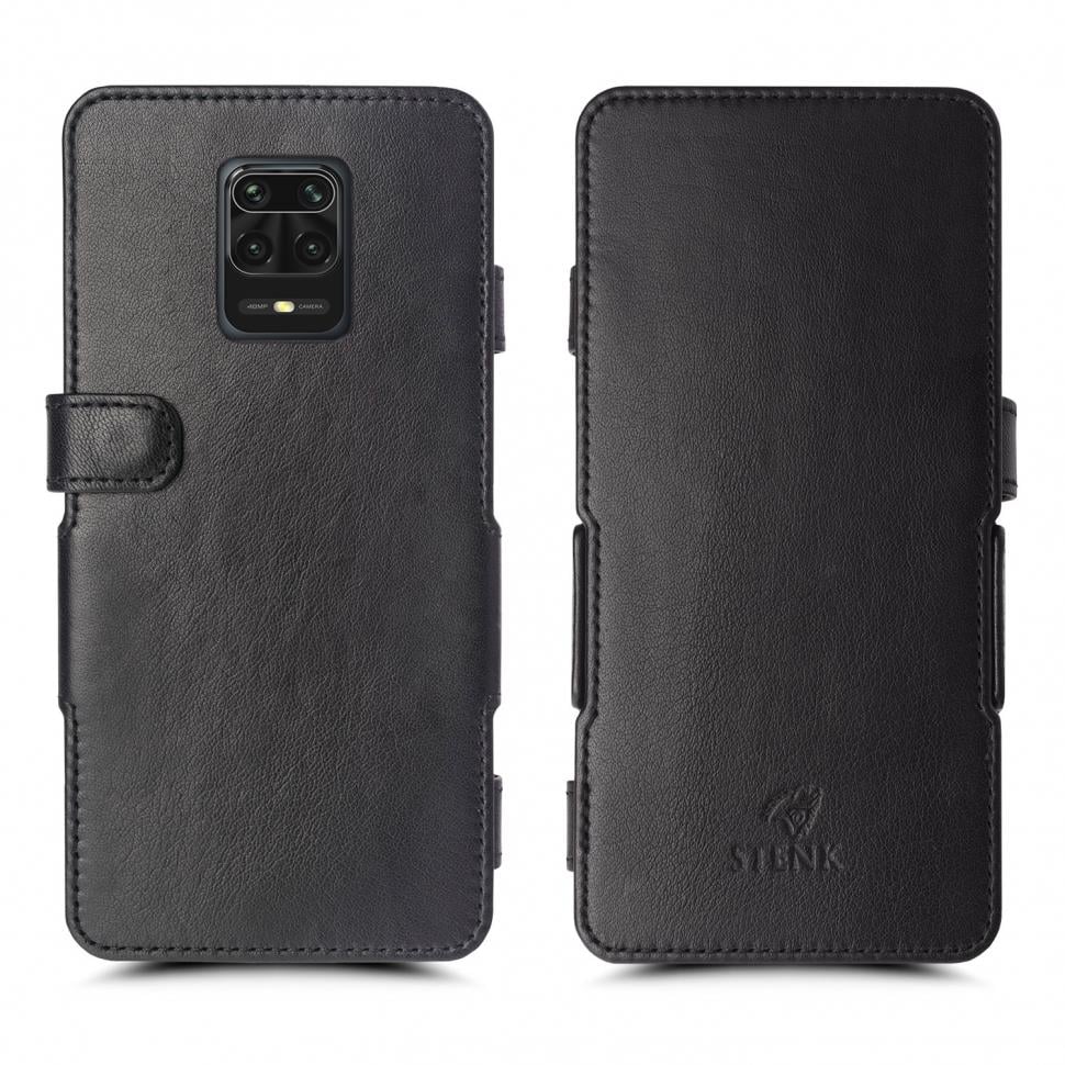 Чехол книжка Stenk Prime для Xiaomi Redmi Note 9S Черный (65273)
