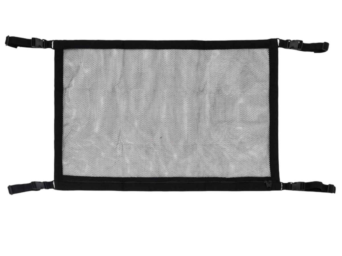 Сетка органайзер в машину подвесной на потолок авто 90х65 см Черный (40043)