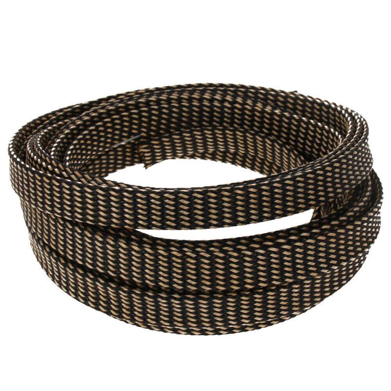 Оплетка кабельная Tactix с нейлона ⌀ 4 мм 1 м Желтый/Черный (GTRPA-04-YB)