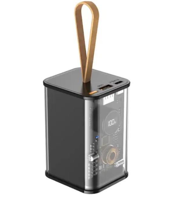 Повербанк Aspor A365 Notebook Series 20000 mAh 65W USB/Type-C Графитовый