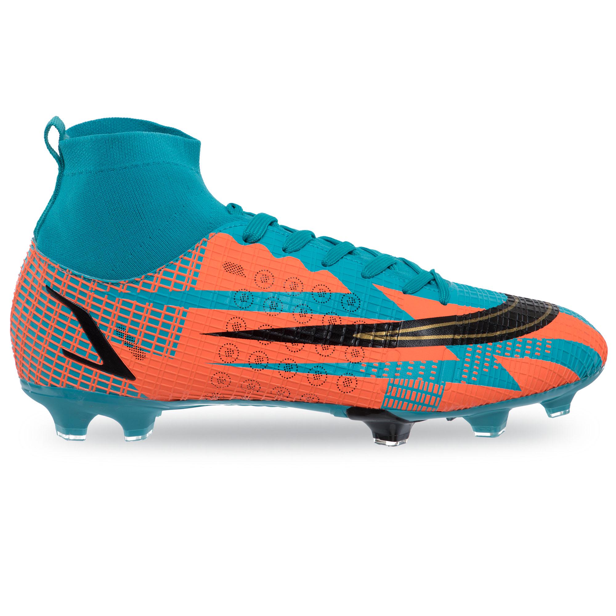 Бутсы футбольные Zelart SP-Sport SG-3 р. 43 Бирюза/Оранжевый (DR011919)