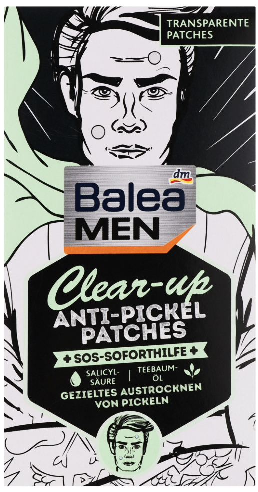 Патчі проти прищів Balea Clear-up 36 шт. (4066447382211)