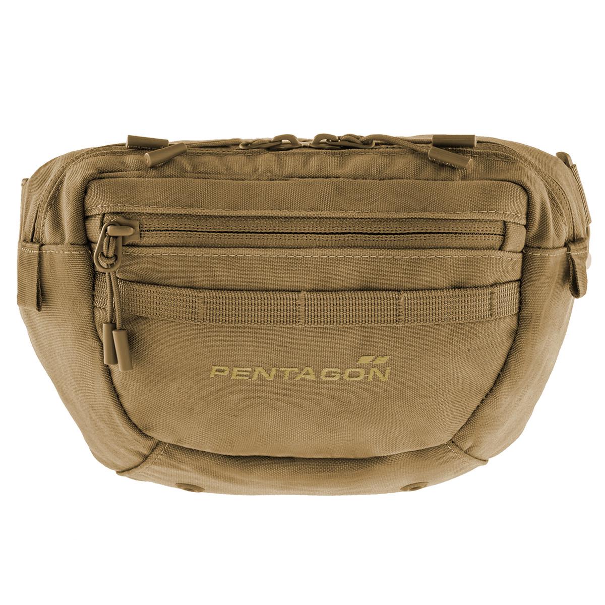 Сумка на пояс Pentagon Fanny Pack 260х170 мм Coyote (K17099-03) - фото 1