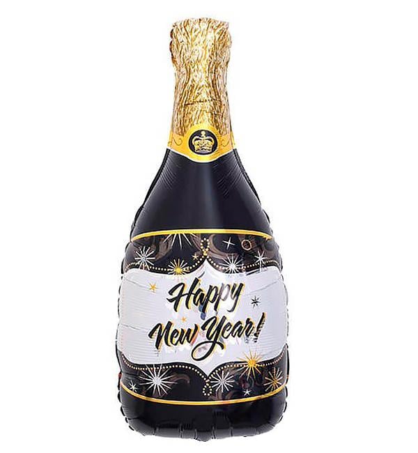 Новогодние шампанское - обои для рабочего стола