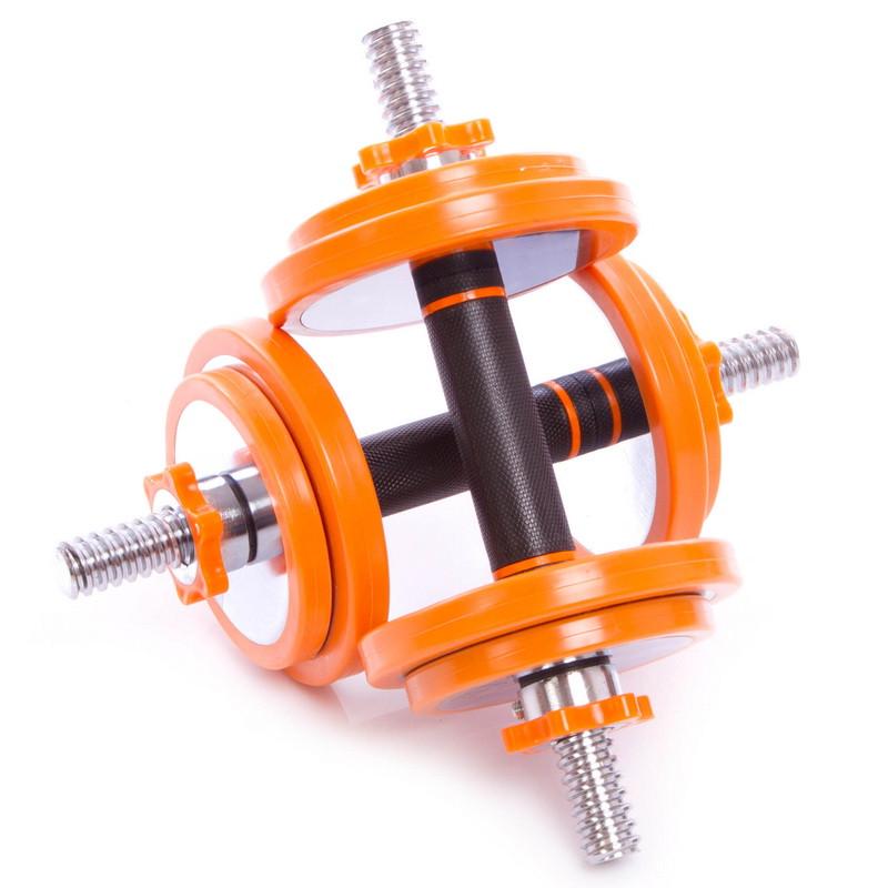 Гантели разборные хромированные 2 шт. (Аrn-sport4) - фото 3