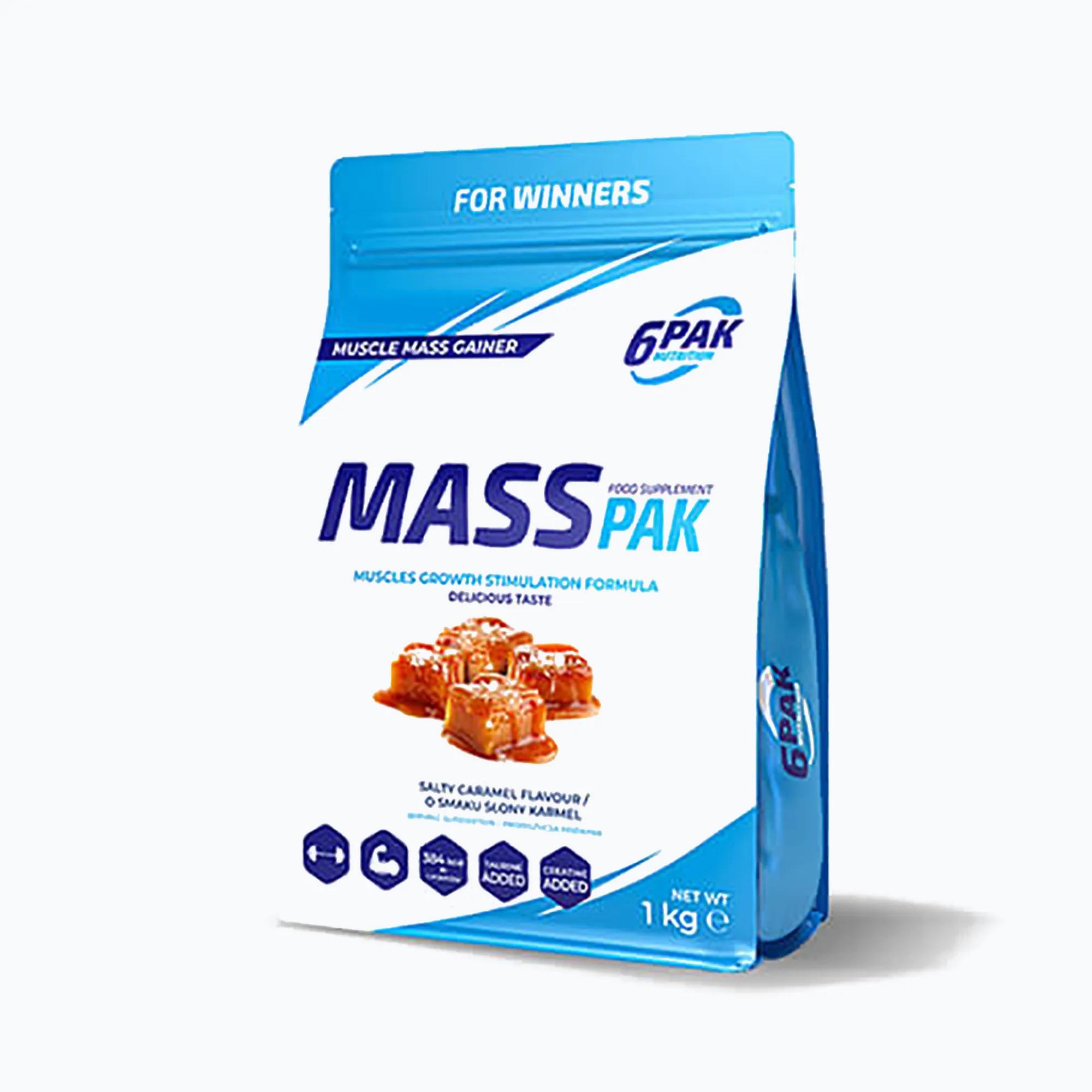 Гейнер 6Pak Mass Pak Salty caramel 1000 g