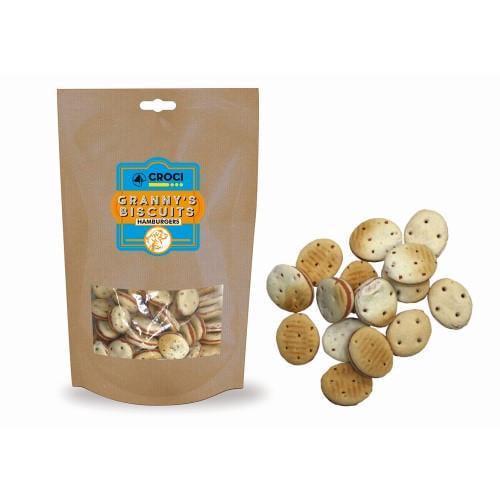 Лакомство для собак Croci GRANNY’S BISCUITS Печенье Гамбургер 350 г (1133151735)