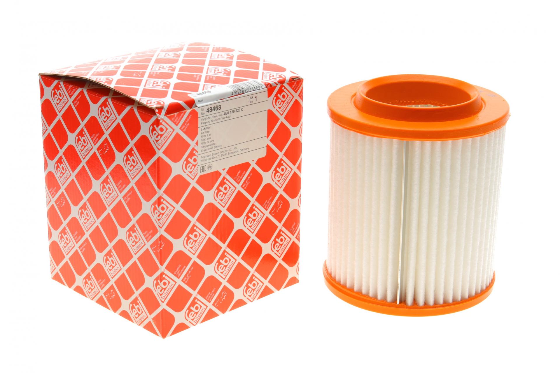 Фильтр воздушный FEBI BILSTEIN для Audi A8 2,8-4,2FSI/3,0TDI 02-10- (48468)