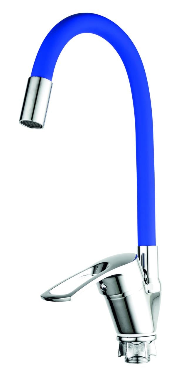 Змішувач для кухні MIXXUS FANY 011 Reflector Blue без підводки (MI6293)