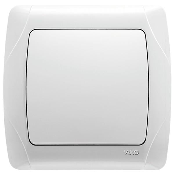 Выключатель одноклавишный Carmen Белый (90561001) Выключатель одноклавишный Carmen Белый (90561001)