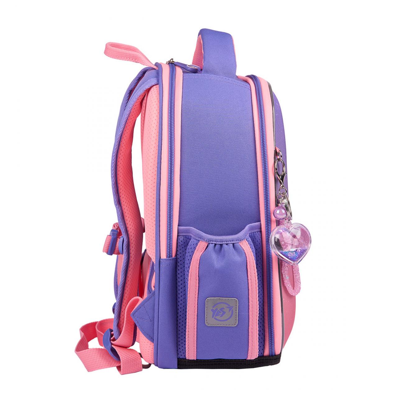 Школьный рюкзак каркасный с ортопедической спинкой YES Cute Bear H-100 (559842/995688) - фото 8