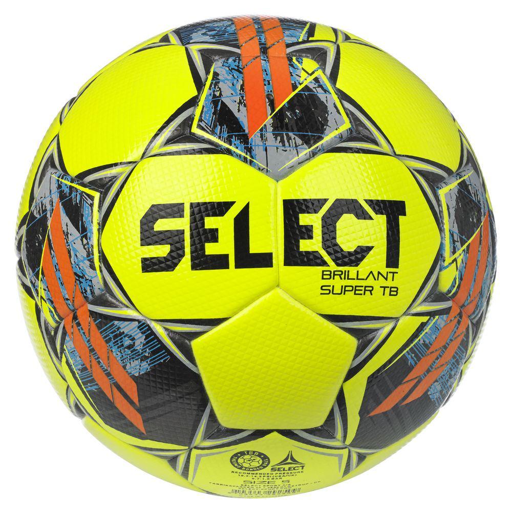 Мяч Select Brillant Super FIFA TB v22 футбольный р. 5 Желто-серый (361596-509)
