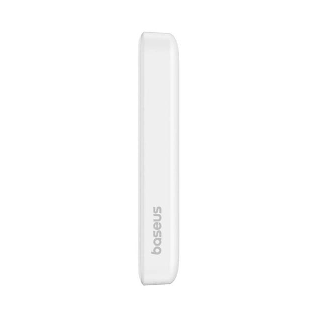 Повербанк Baseus Magnetic Mini Air 10000 mAh 20 W 2в1 QC3.0+PD3.0 с беспроводной зарядкой Qi 15 W White (P10059001223-00) - фото 12