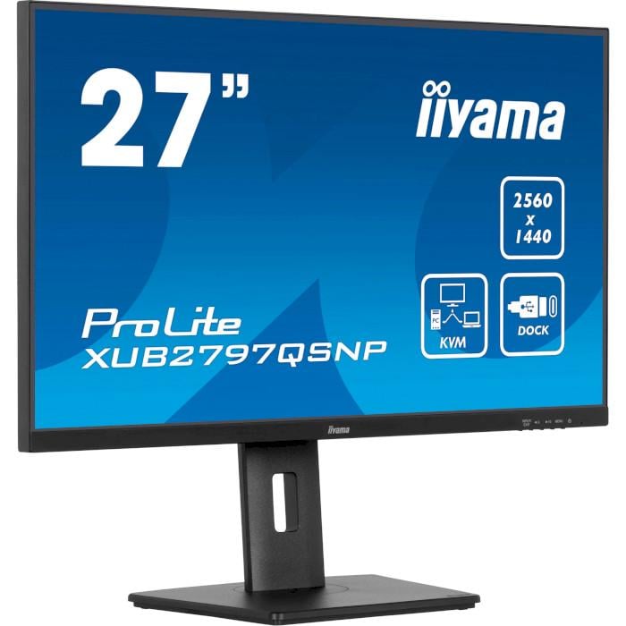 Монітор IIYAMA ProLite Black (XUB2797QSNP-B1)