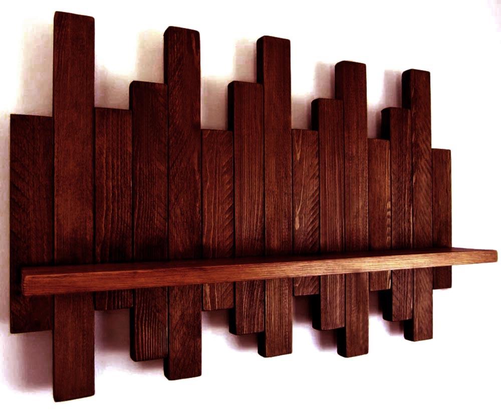 Полка для ванной из дерева Шварцен Савоярди (ВНП/011915)