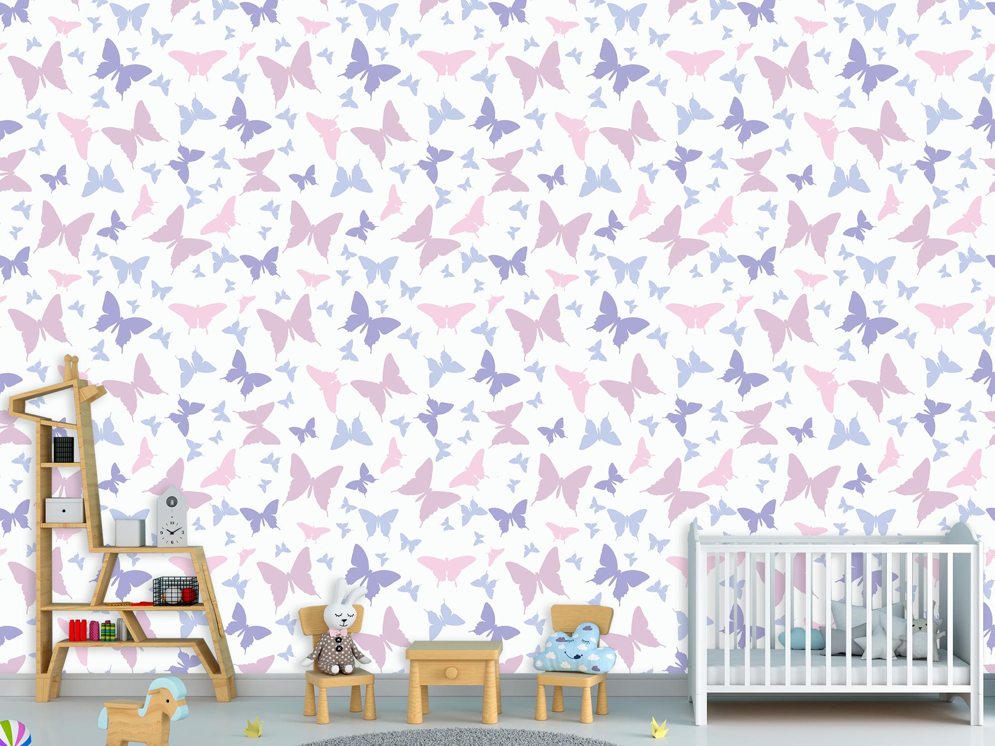 Фотошпалери флізелінові Upstream Різнокольорові силуети метеликів 180х120 см (S5KID-074/2) - фото 8 Фотошпалери флізелінові Upstream Різнокольорові силуети метеликів 180х120 см (S5KID-074/2) - фото 8