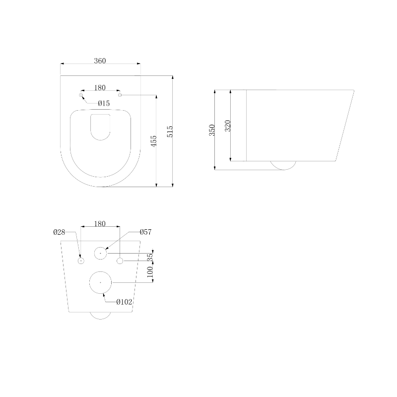 Унітаз підвісний Primera Topic 2.0 із кришкою Soft Close (8320021) - фото 2