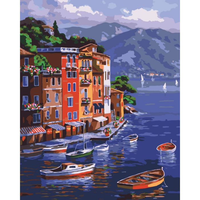 Картина по номерам На рассвете 40х50 см (KHO2176)