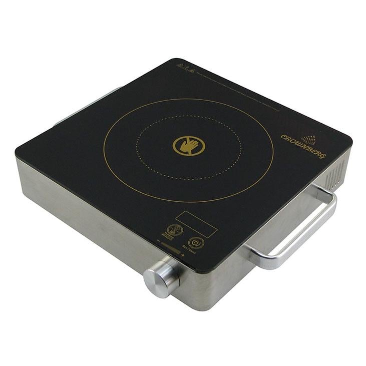 ᐉ Электроплита настольная Crownberg CB-1325 2000 Вт инфракрасная (ws48736)