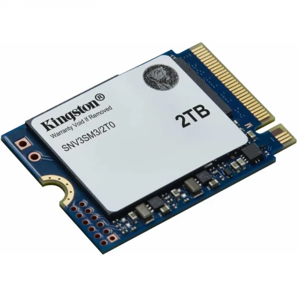 SSD накопитель Kingston NV3 2TB M.2 2230 PCIe Gen4.0 x4 NVMe 3D NAND (SNV3SM3/2T0) - фото 2 SSD накопитель Kingston NV3 2TB M.2 2230 PCIe Gen4.0 x4 NVMe 3D NAND (SNV3SM3/2T0) - фото 2