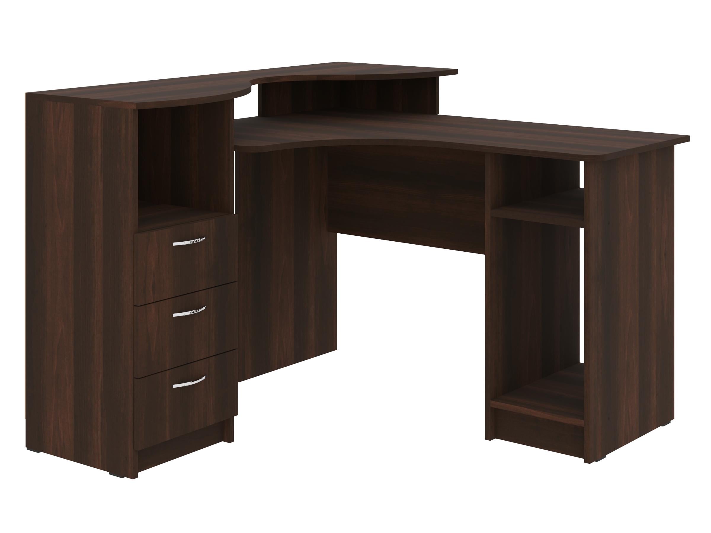 Письменный стол PEHOTIN Атрикс 123х120х75/89 см Орех (PN-101260) Письменный стол PEHOTIN Атрикс 123х120х75/89 см Орех (PN-101260)