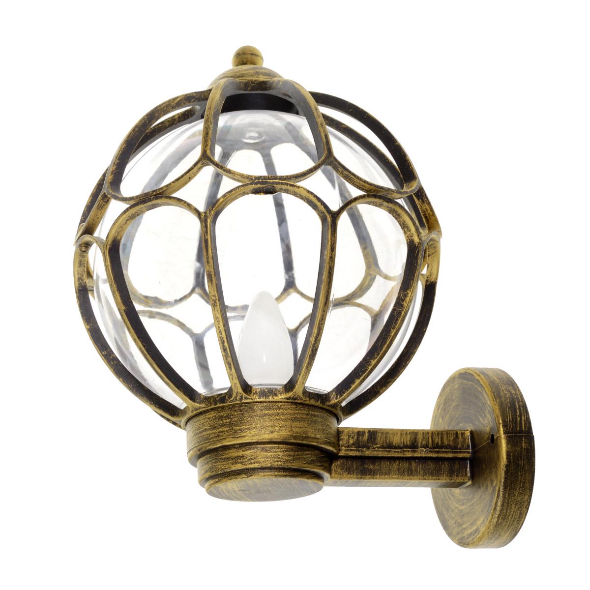 Светильник настенный фасадный Brille IP23 GL-94P A AB (34-359)