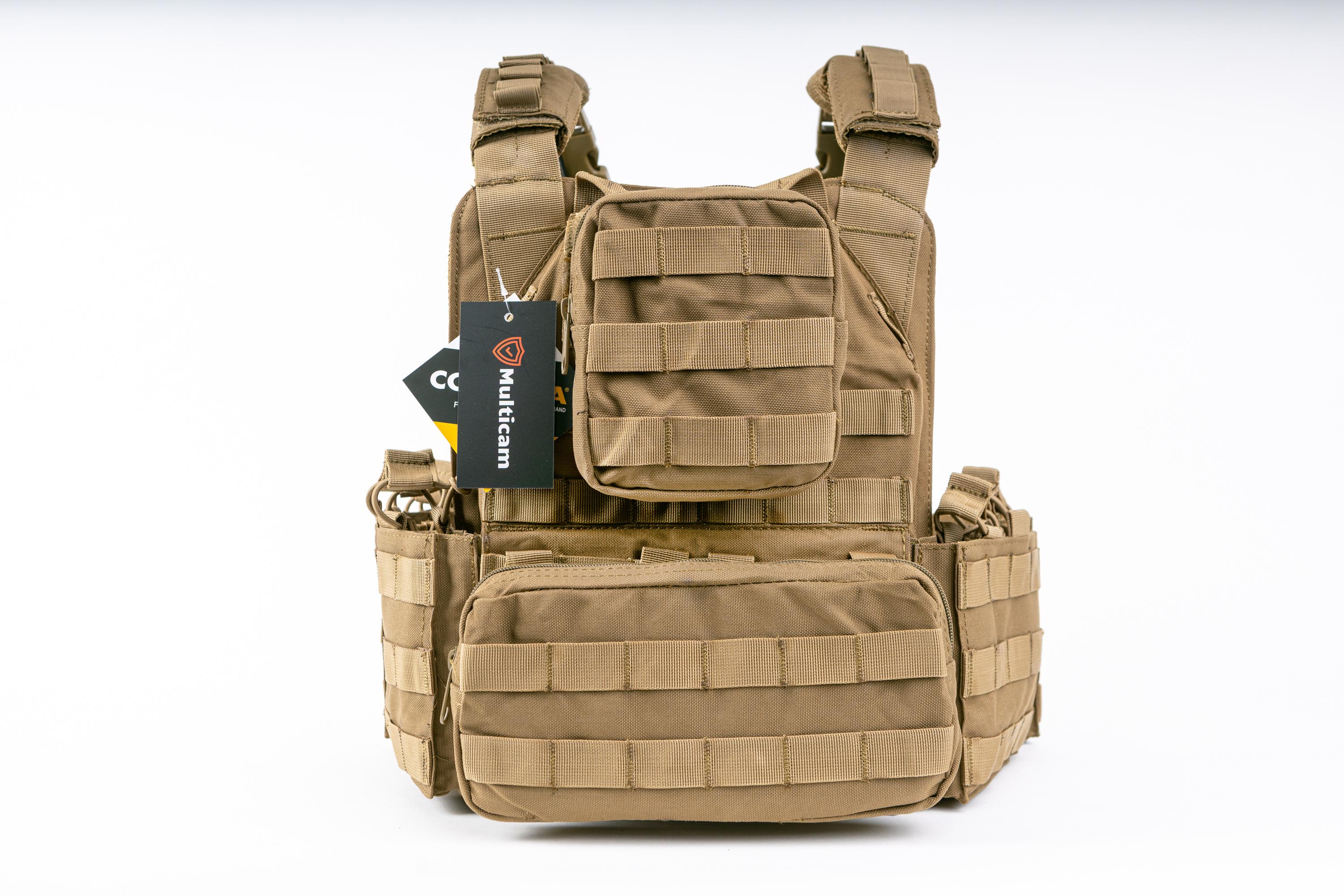 Плитоноска Multicam X350 MOLLE Cordura 1000D Пісочний (10070003) - фото 2