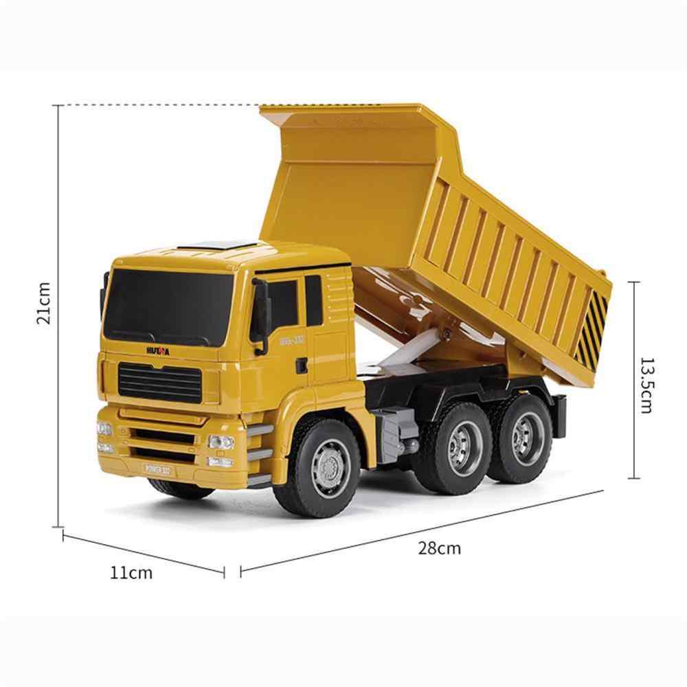 Самосвал Huina Toys 1332 1:18 Dump Truck Yellow (51366) - фото 5