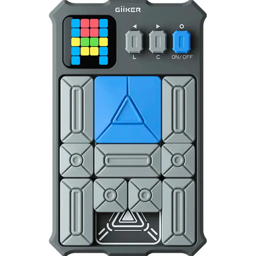 Игра-головоломка слайд интерактивная GiiKER Super Slide Puzzle Games JKHRD001 Grey