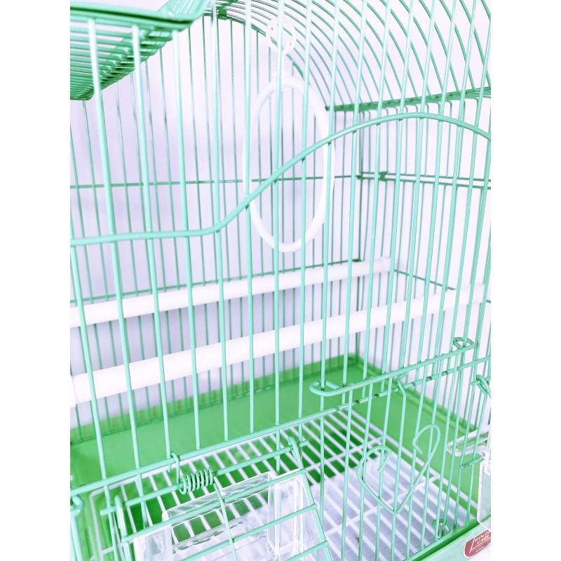 Клітка для птахів А113 30х23х39 см Зелений (a113) - фото 3