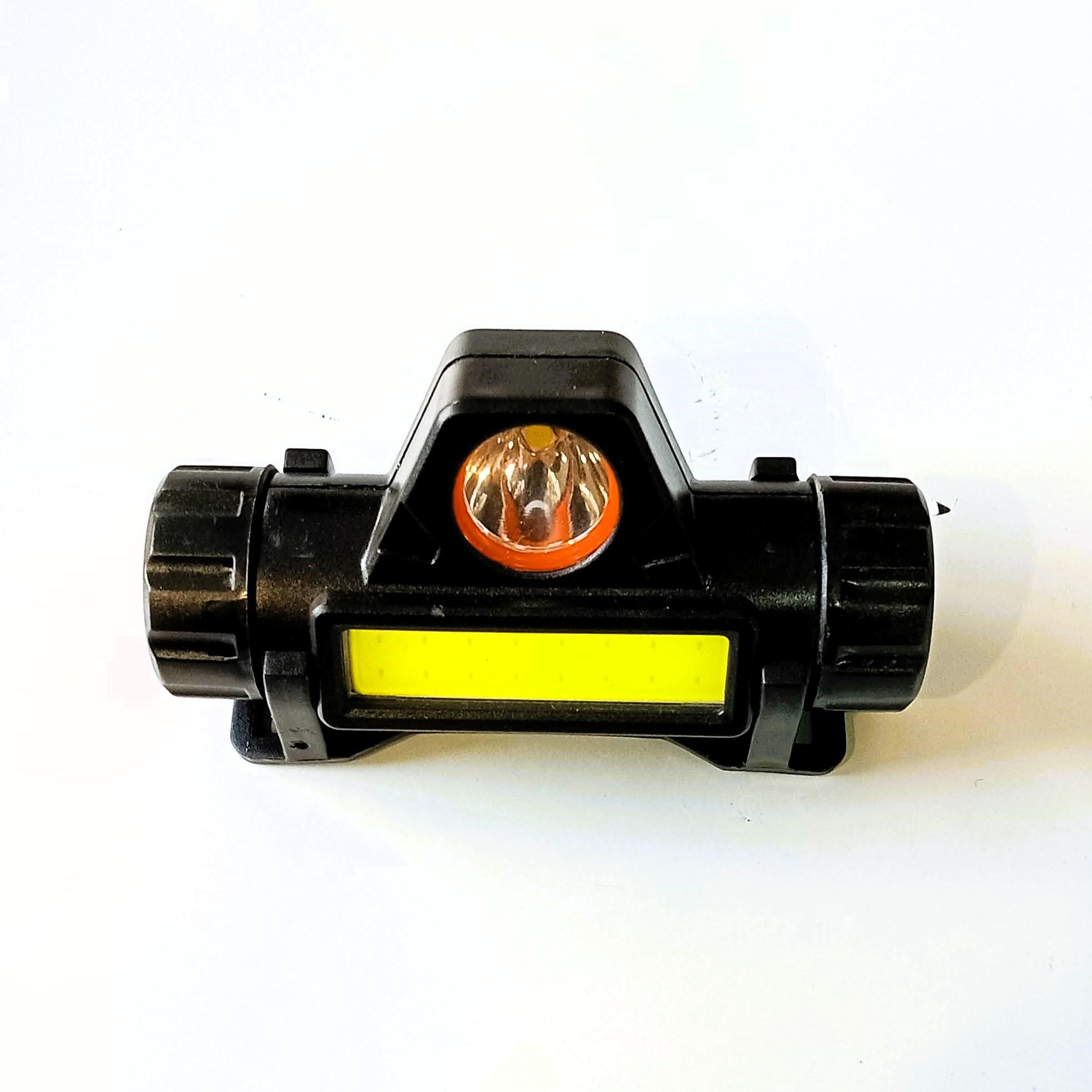 Налобный фонарик Headlamp High power аккумуляторный с магнитом 2 лампы USB