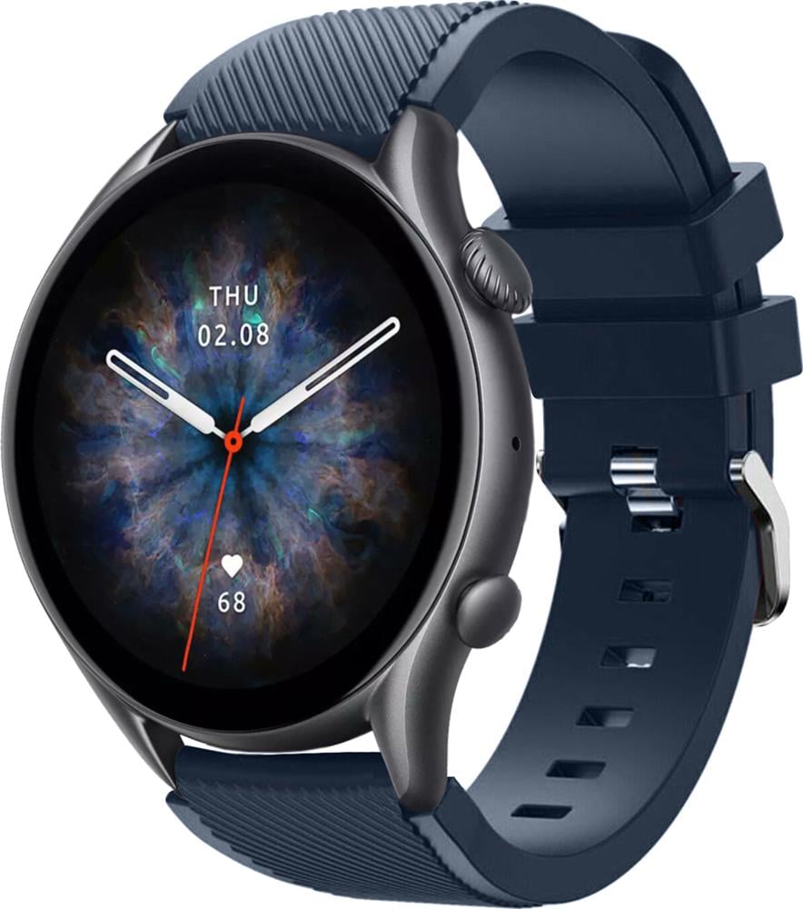 Ремешок Cross для Amazfit GTR 3 Pro Dark Blue (25485-5D) Ремешок Cross для Amazfit GTR 3 Pro Dark Blue (25485-5D)