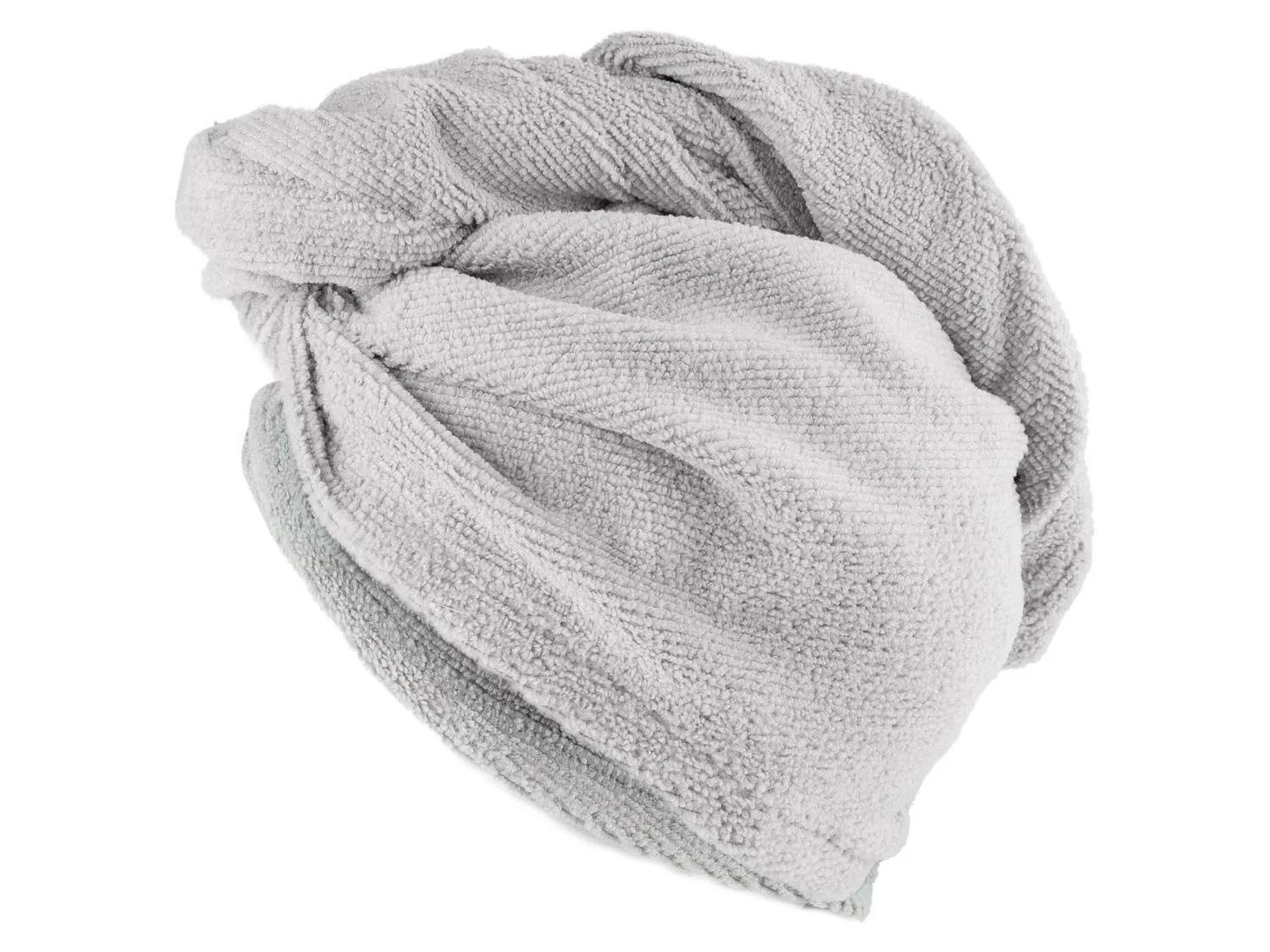 Полотенце-тюрбан для волос Livarno Home микрофибра с застежкой на пуговицу (P1-00231) - фото 6