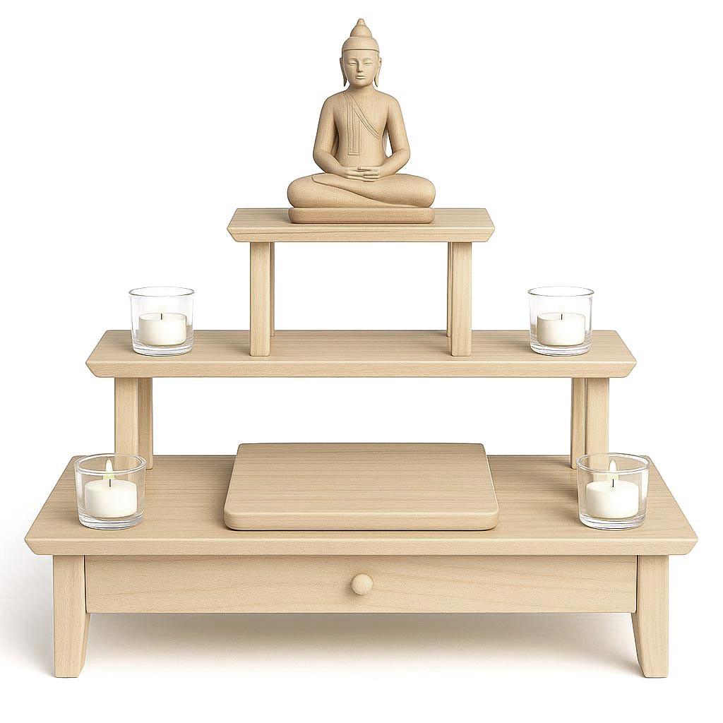 Алтарь для медитации из дерева Корида Бланже (ЛАТ-016901)