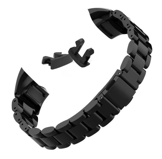 Металевий ремінець Primo Mijobs для фітнес-браслету Huawei Honor Band 4/5 Black (1039466782)