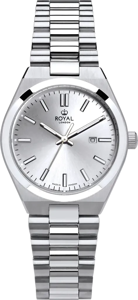 Наручные часы женские ROYAL LONDON 21508-02 со стальным корпусом WR 50 м Серебряный (3145400433)