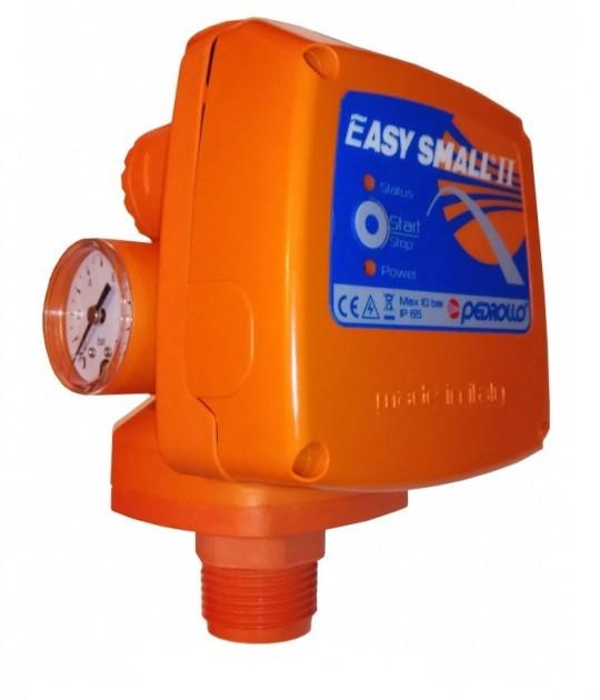 Електронний регулятор тиску Pedrollo EASY SMALL-2M з манометром 2,2 бар (0066/422P)