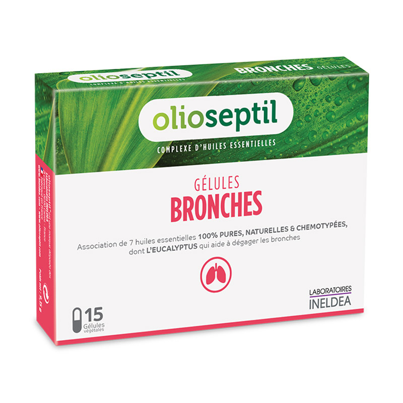 Комплекс Olioseptil Bronches блістер 15 капс.