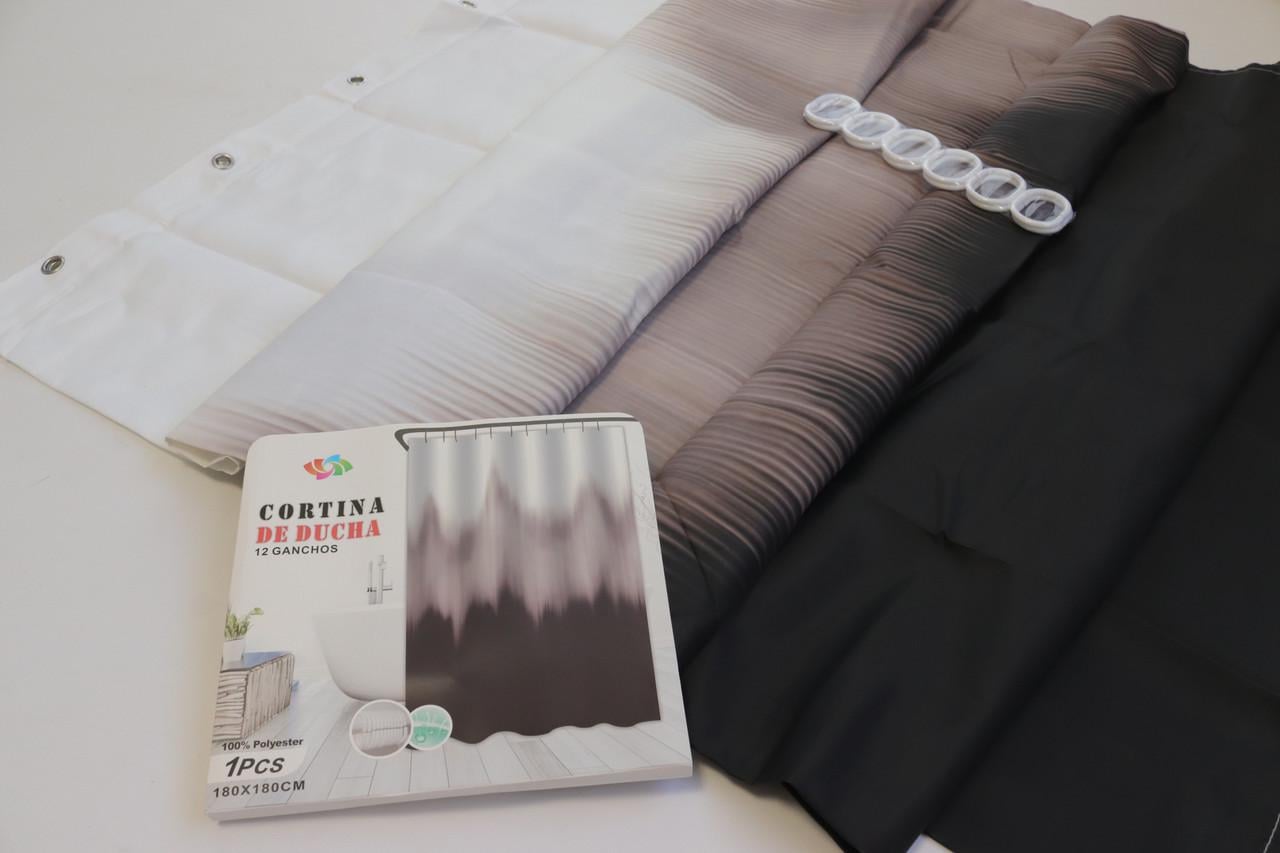 Штора для ванной Cortina 180x180 см тканевая (85006)