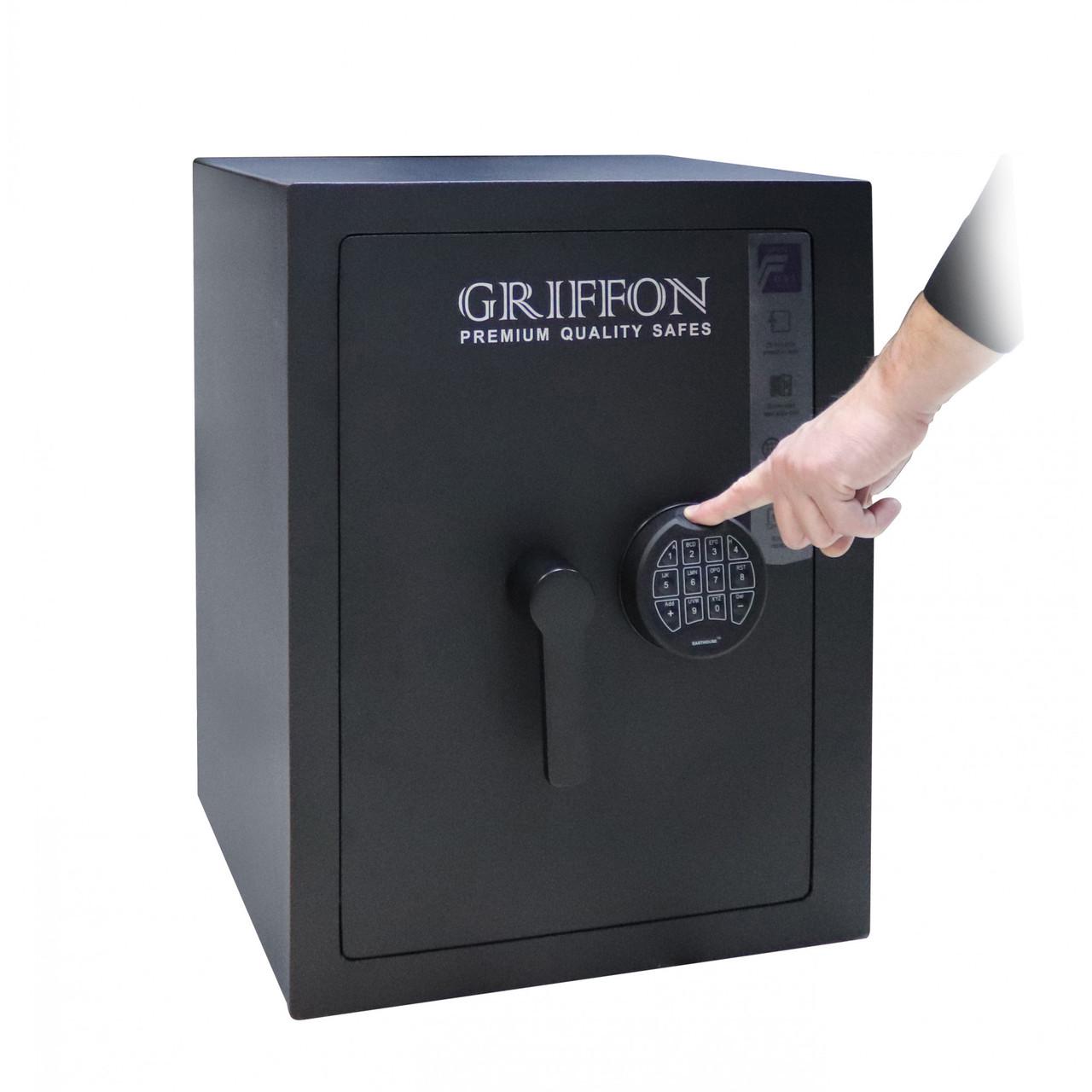 Сейф взломостойкий Griffon CLE I.55.Fingerprint Black (25763560) - фото 2
