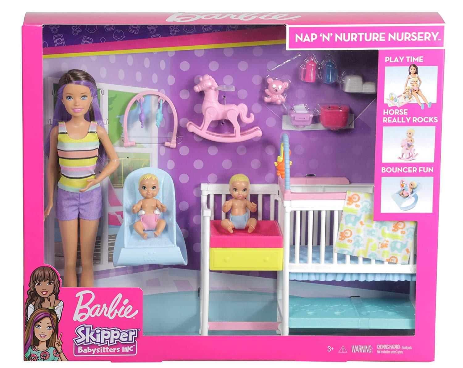 Игровой набор Barbie Skipper Babysitters (GFL38)