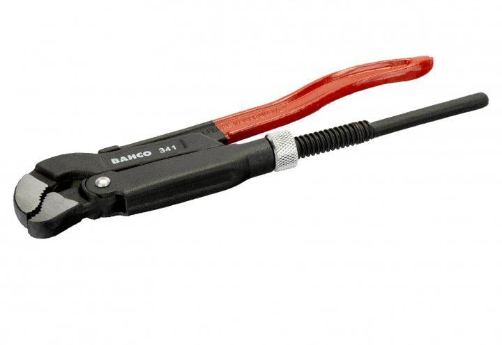 Ключ трубный Bahco 230 мм захват до 1/2" губки "S"-образные закаленные 341 (11433)