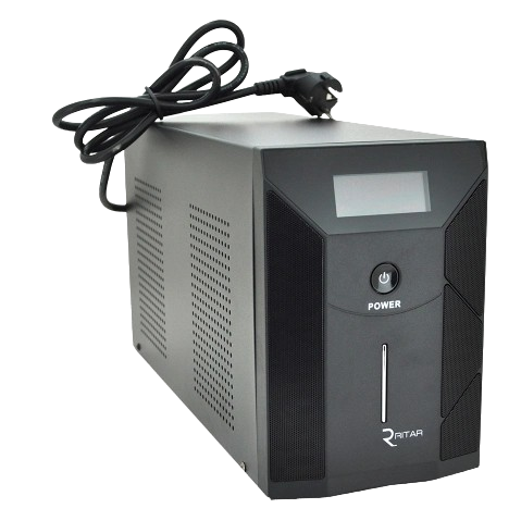 Источник бесперебойного питания Ritar RTM3000 Proxima-D 1800W с модифицированной синусоидой Black (28100618)
