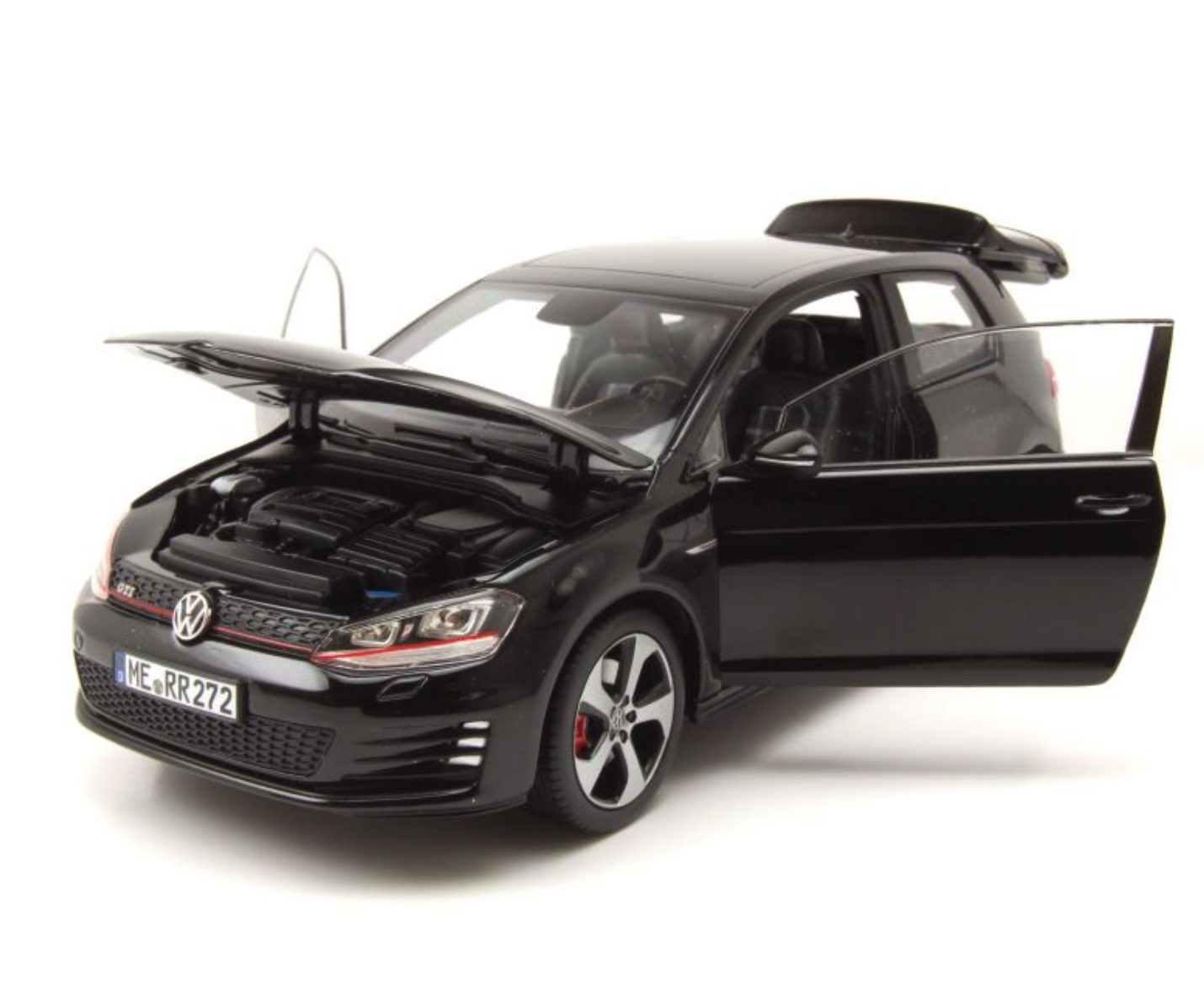 Модель автомобиля Norev 1:18 Volkswagen Golf 7 GTI 3d Black (188550) - фото 4 Модель автомобиля Norev 1:18 Volkswagen Golf 7 GTI 3d Black (188550) - фото 4