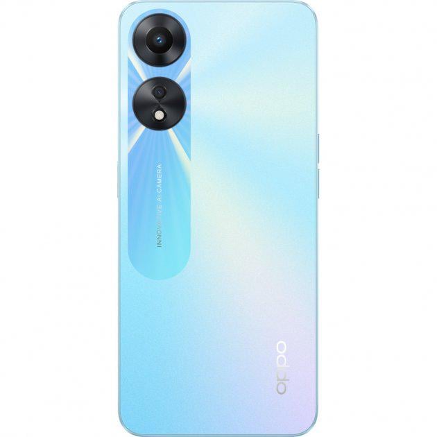 Смартфон Oppo A78 5G 8/128Gb Global Version Glowing Blue - фото 4