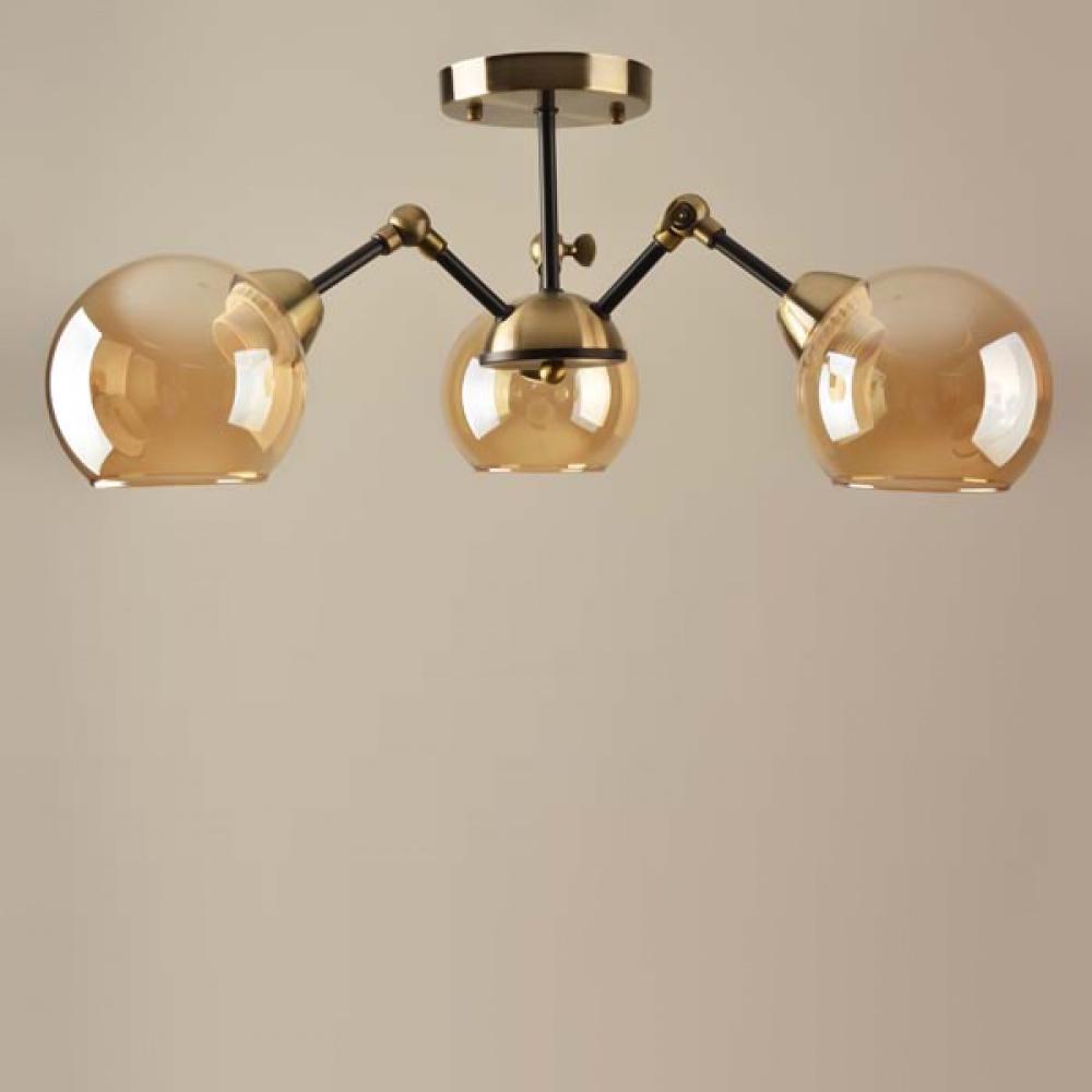 Люстра потолочная Light House Бронзовый/Черный (SRS-18428/3)