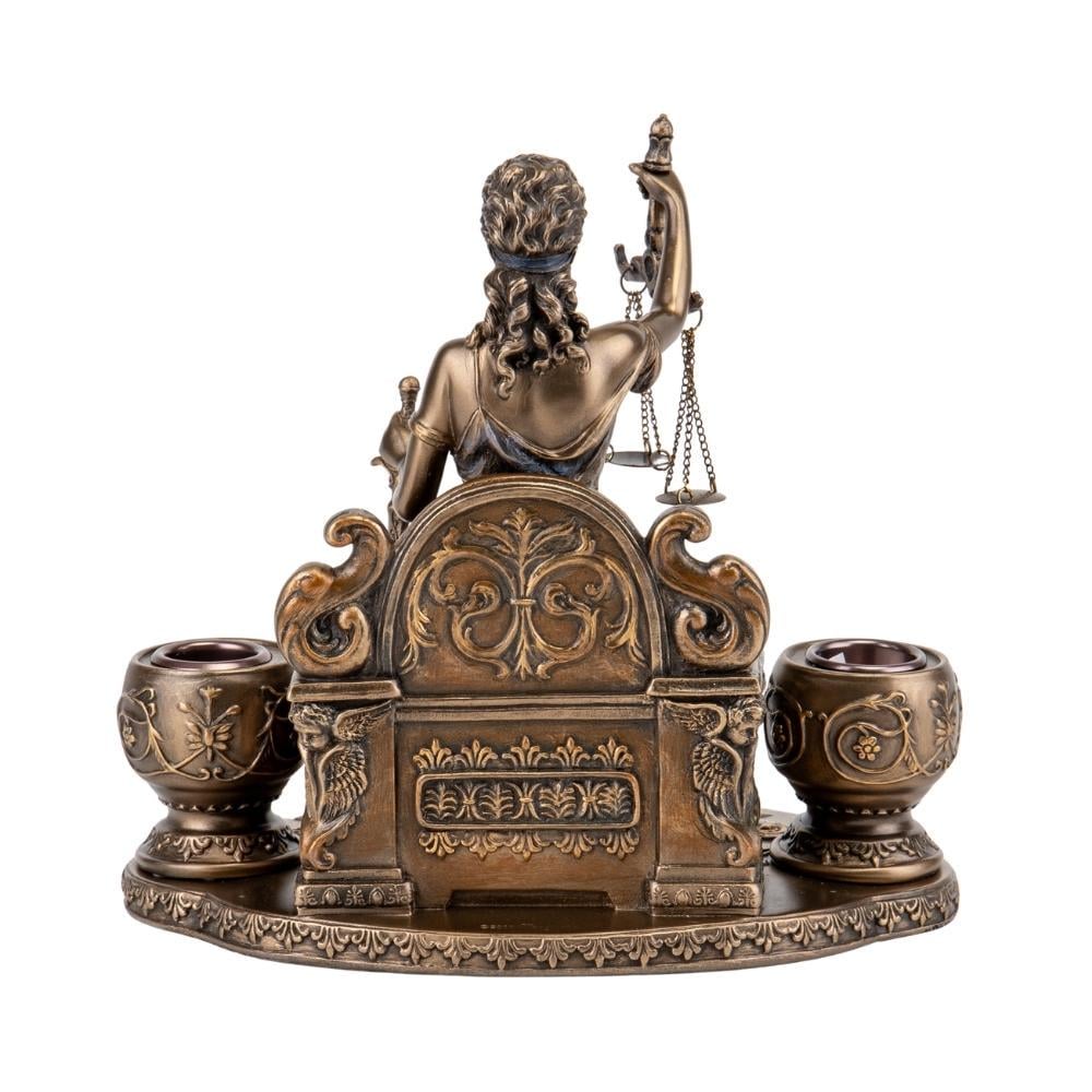 Подсвечник VERONESE Фемида 18 см - фото 3 Подсвечник VERONESE Фемида 18 см - фото 3