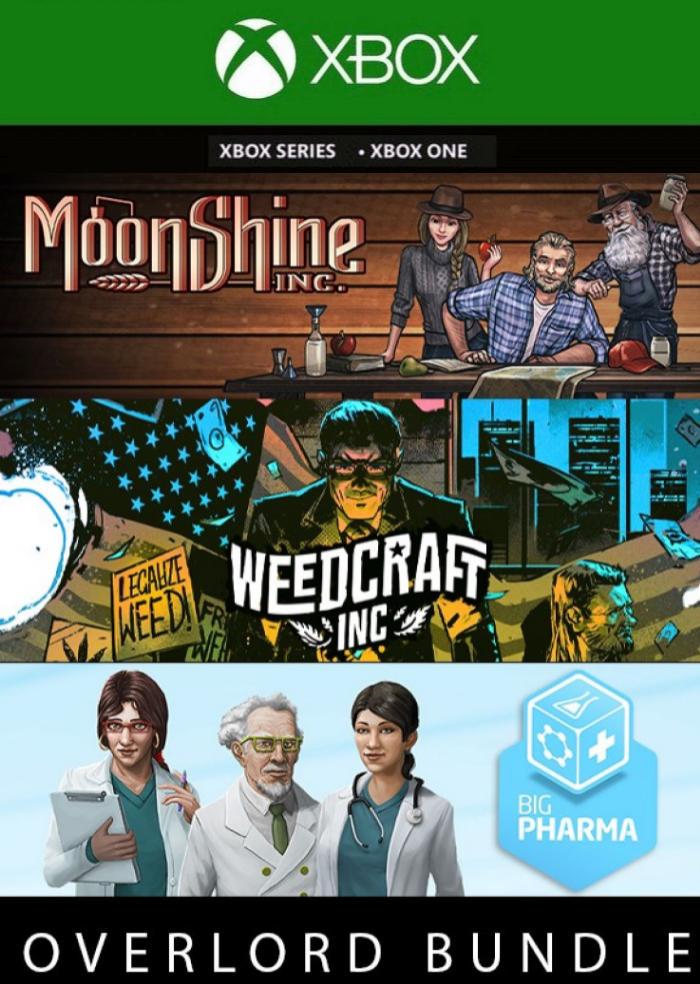 Ключ активации Weedcraft Inc. и Moonshine Inc. и Big Pharma Chemistry Tycoons Bundle для Xbox One/Series S/X (81591957)