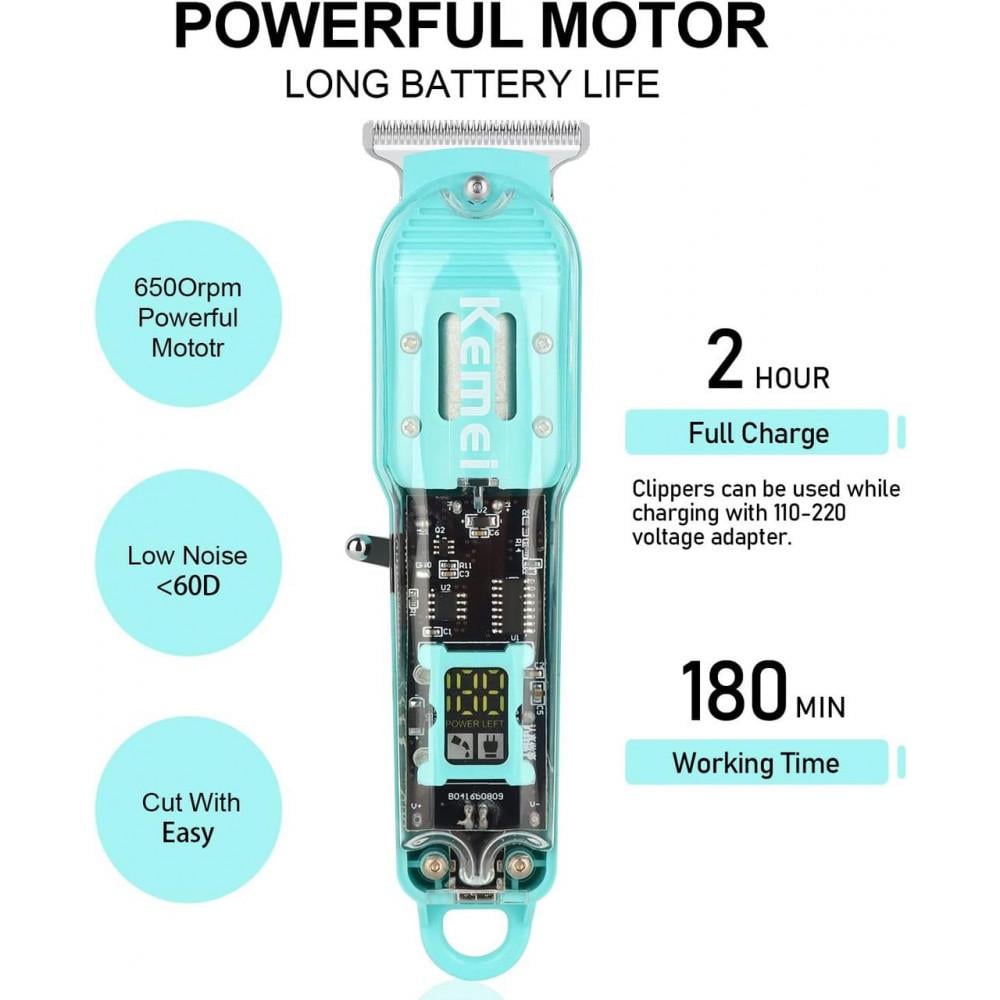 Машинка для стрижки волосся Kemei KM-1133 - фото 4